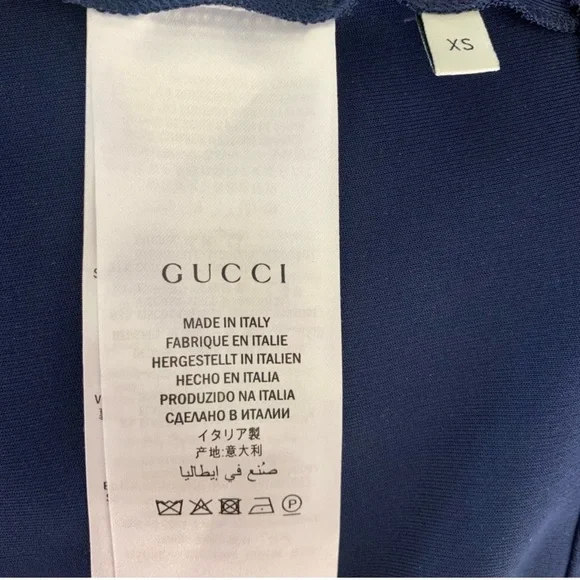 NWT Gucci Jersey V Neck Dress Style #501488 Size XS - Picture 6 of 9